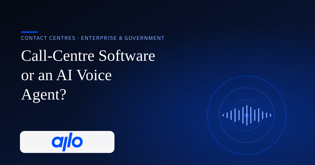 Call-Centre Software or an AI Voice Agent? Which layer of a Saudi contact centre each one replaces, Modern Intelligent Solutions